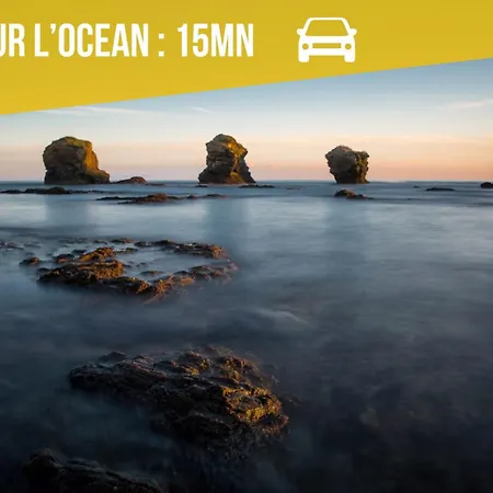L'isa - Confort- Clim - Wifi - Piscines - 2km Plages *
